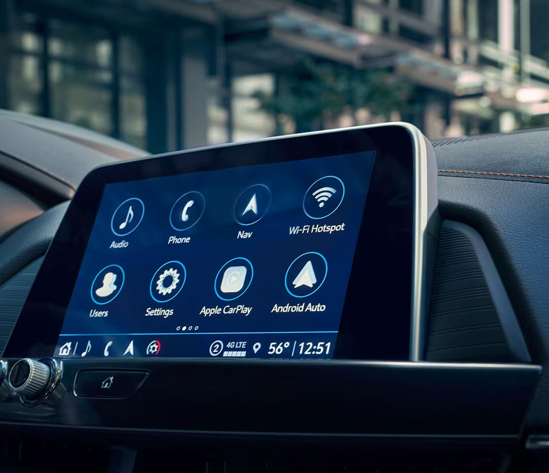2025 Cadillac CT4 Display with Media Options in View
