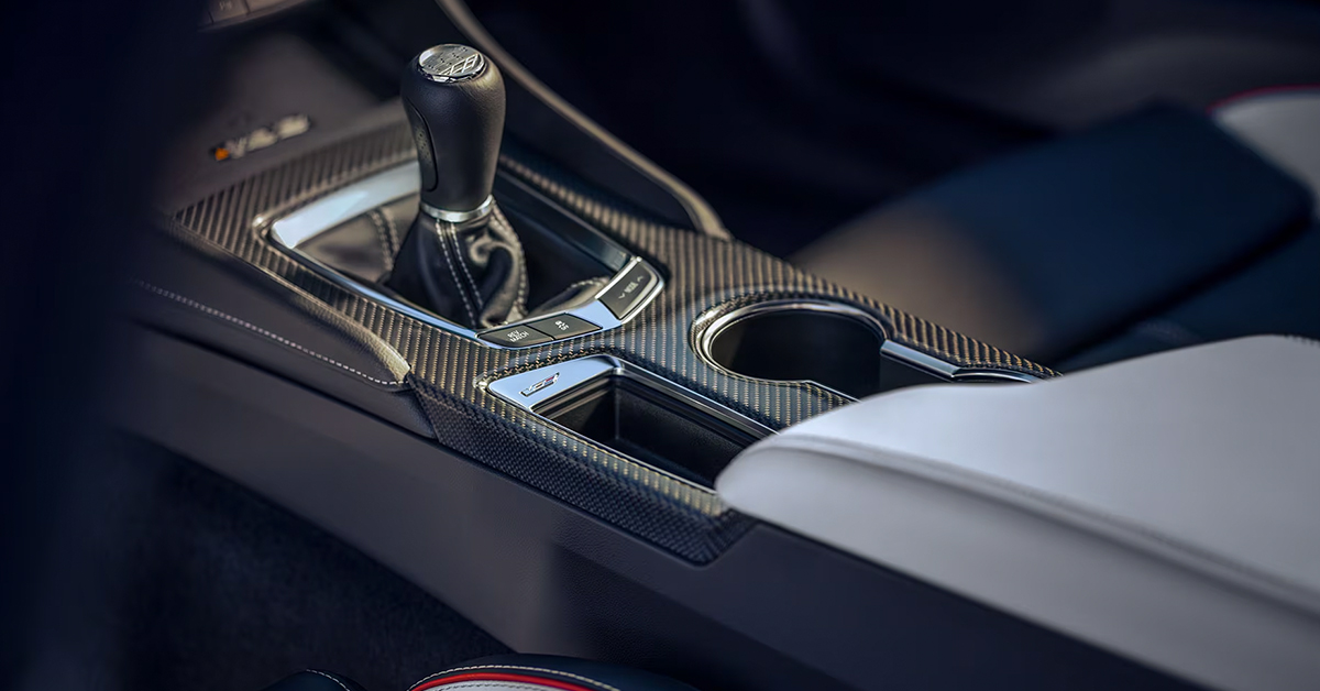 Cadillac manual transmission in th 2025 CT5-V blackwing