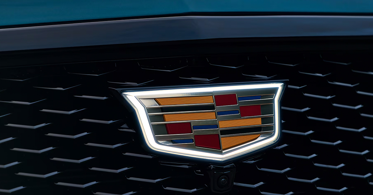 2025 Cadillac Escalade Badge and Logo up Close