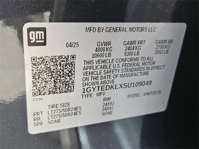 2025 Cadillac ESCALADE IQ Luxury 2